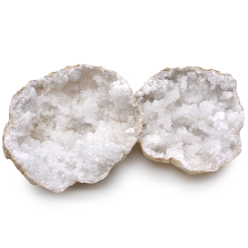 Géode de Quartz Blanc - 15 à 19 cm