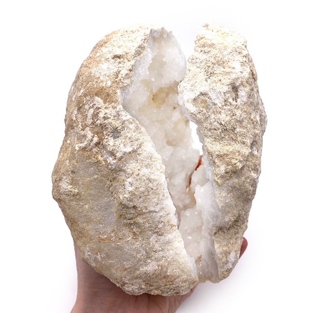 Géode de Quartz Blanc - 15 à 19 cm