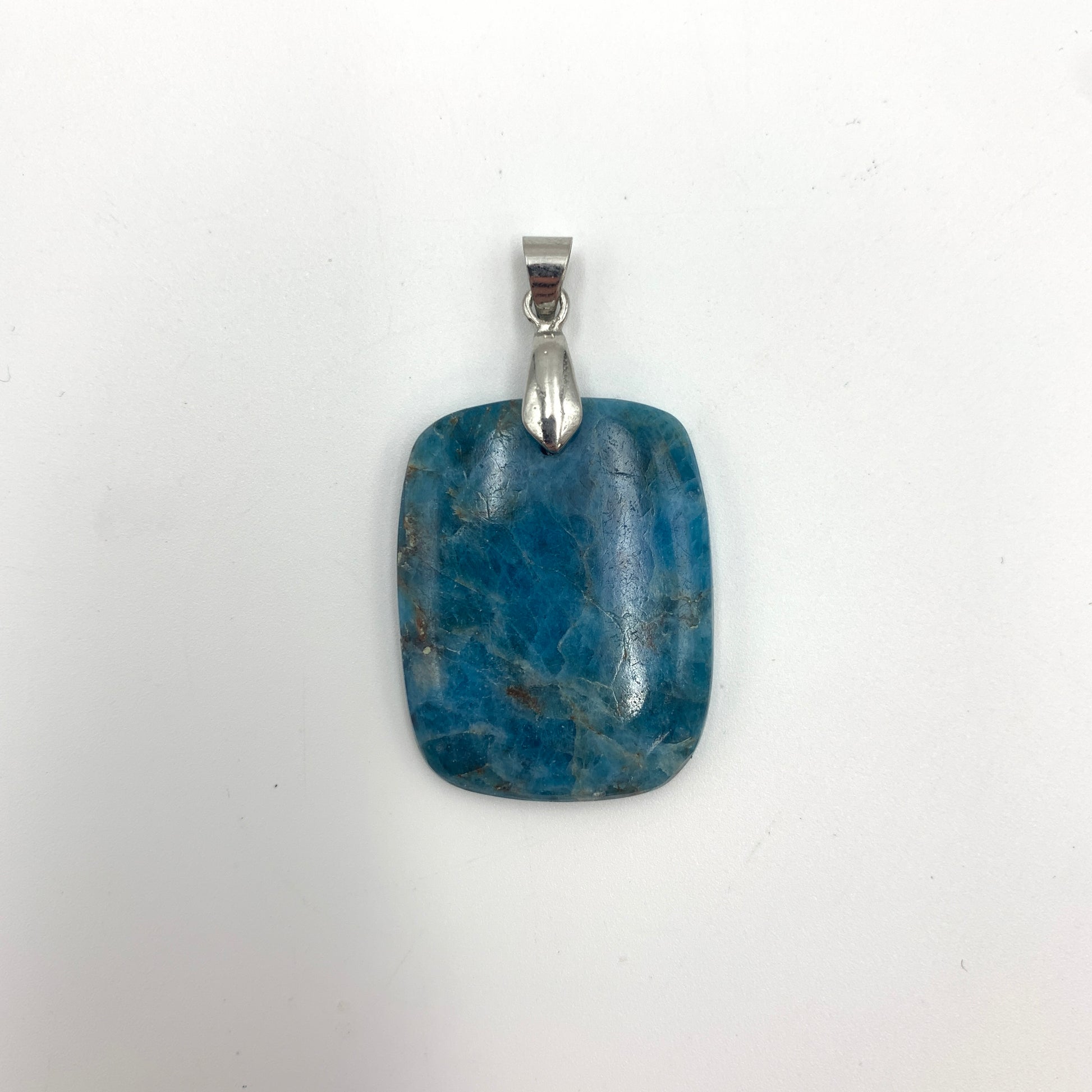 Pendentif Apatite Bleue