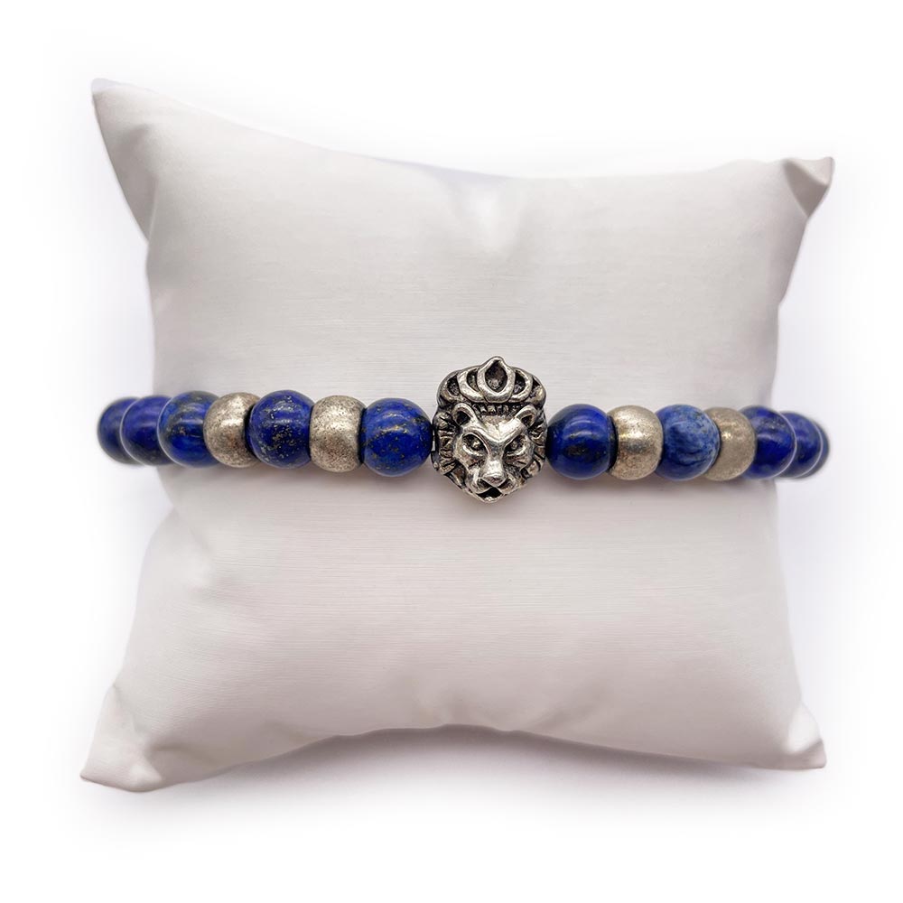 Bracelet Lapis Lazuli - Lion