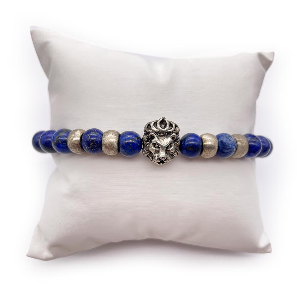 Bracelet Lapis-Lazuli - Lion