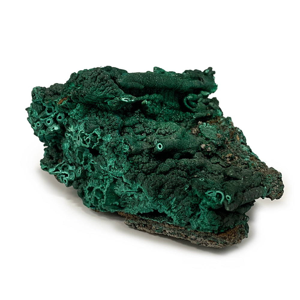 Malachite - Stalactite Brut - 13 cm