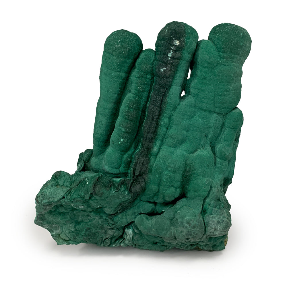 Malachite - Stalactite Brut - 13,5 cm
