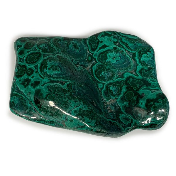 Malachite et Chrysocolle - Forme Libre - 18 cm