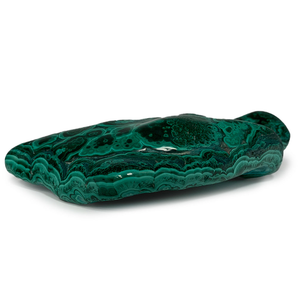 Malachite et Chrysocolle - Forme Libre - 18 cm