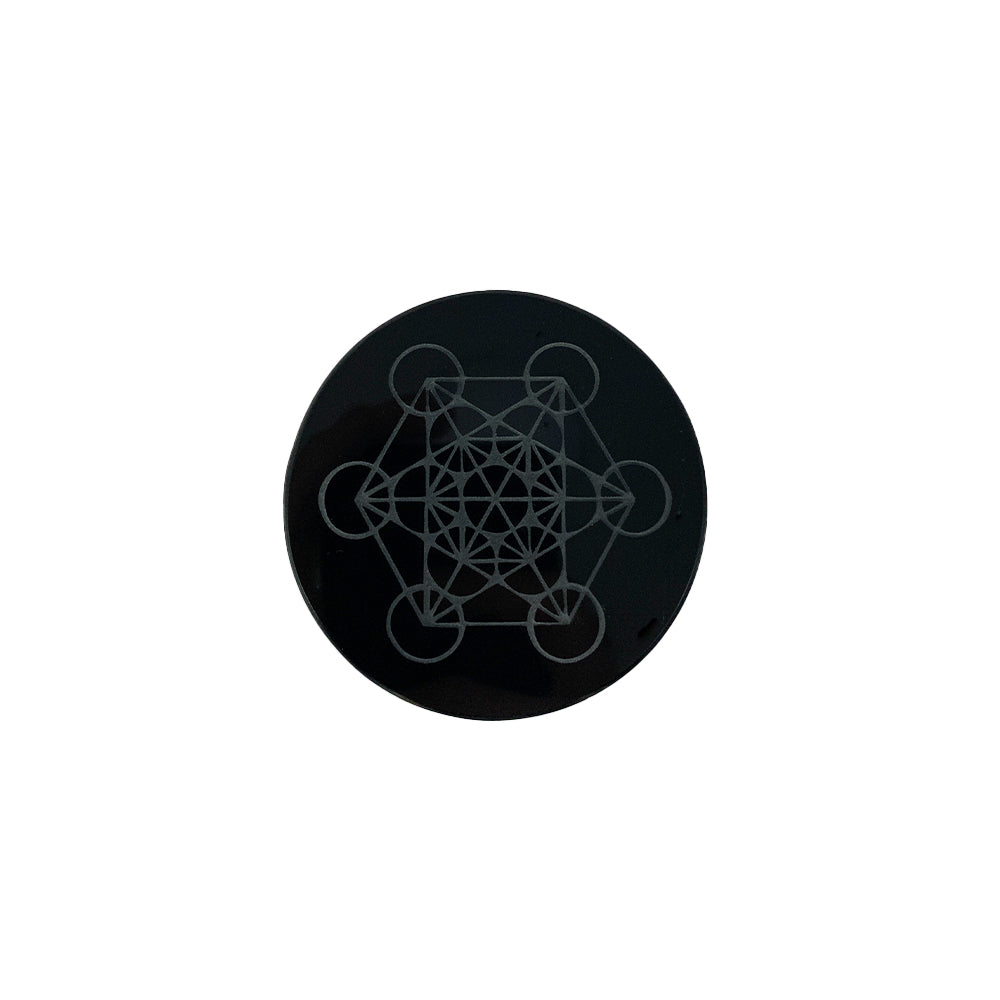 Support Métatron en Obsidienne Noire - 7 cm / 15 cm / 20 cm