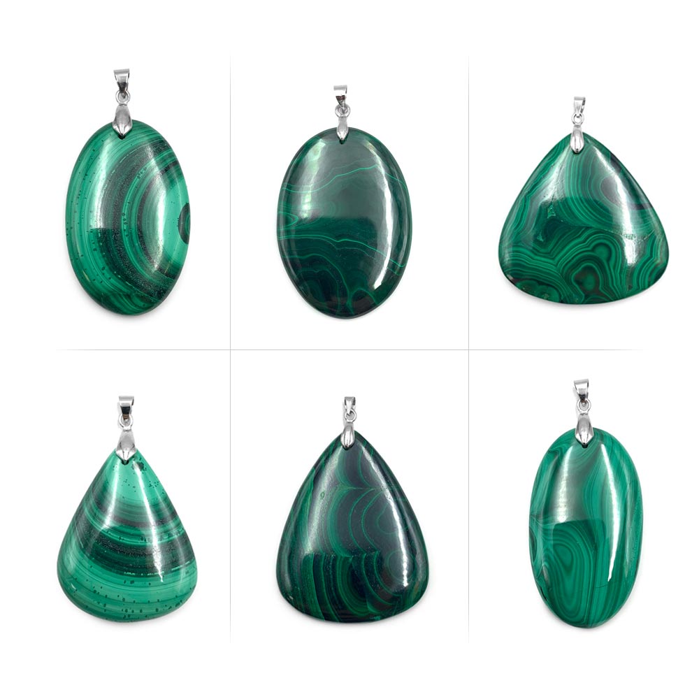 Pendentif Malachite