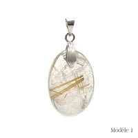 Pendentif Quartz Rutile