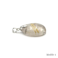 Pendentif Quartz Rutile