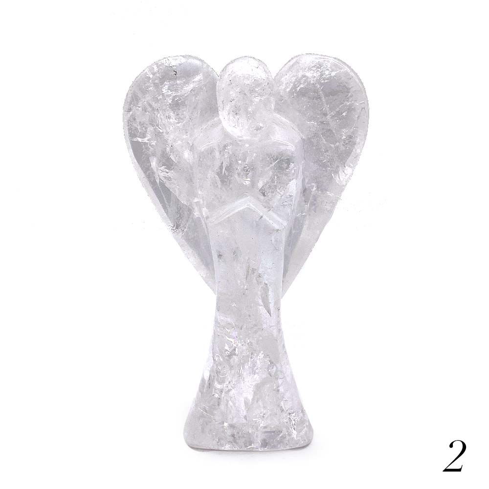 Ange Cristal de Roche - 12 à 12,5 cm