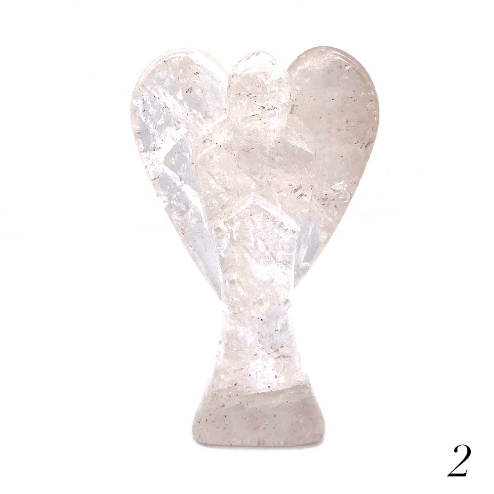 Ange Cristal de Roche - 11,5 cm