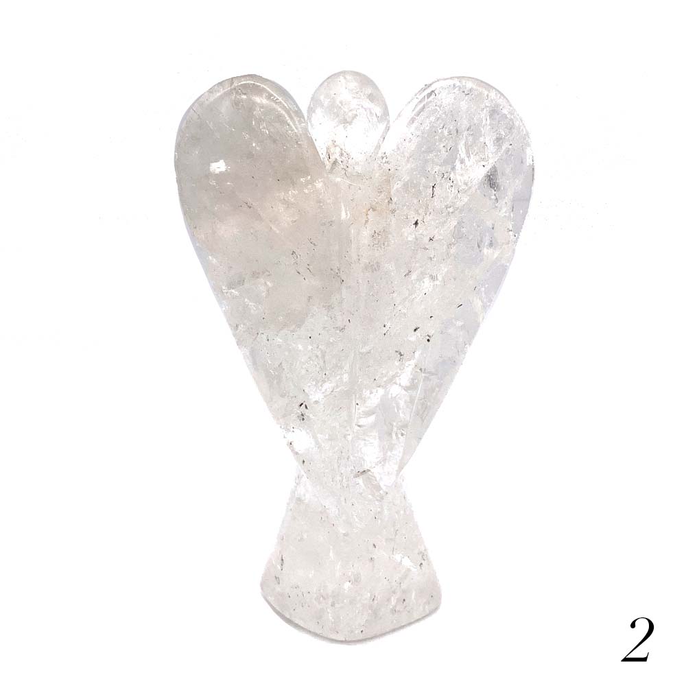 Ange Cristal de Roche - 11,5 cm