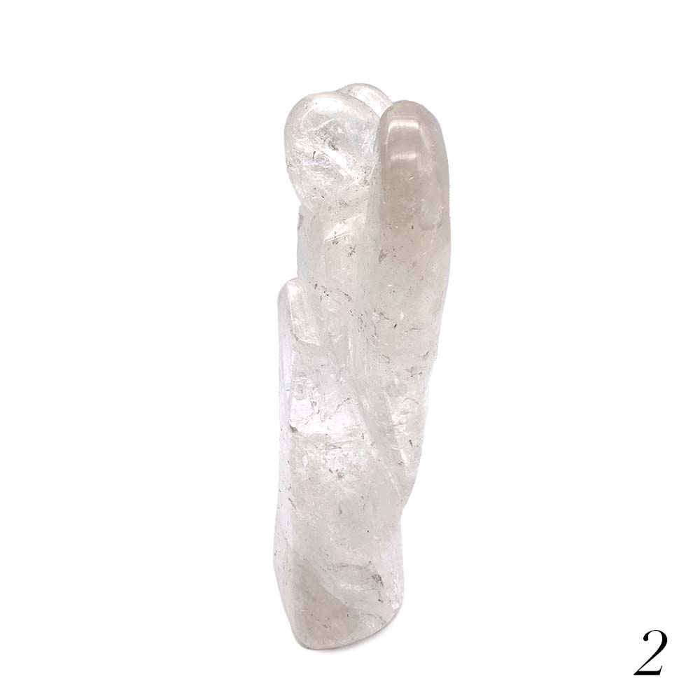 Ange Cristal de Roche - 11,5 cm