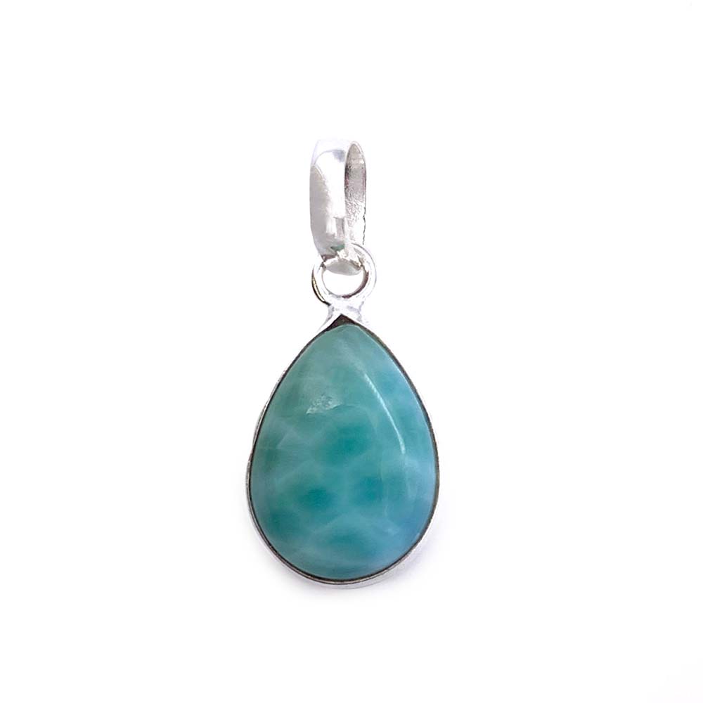 Pendentif Larimar en Argent