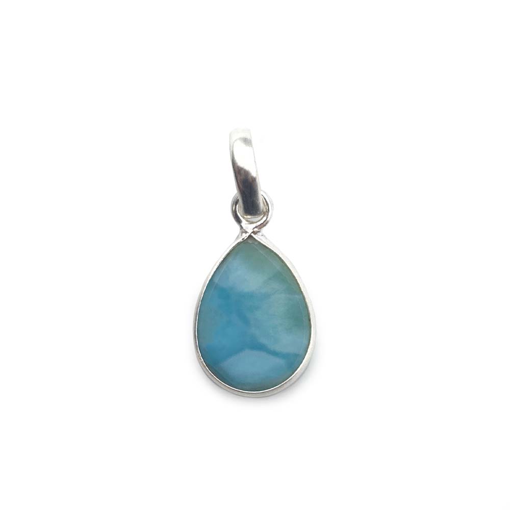Pendentif Larimar en Argent