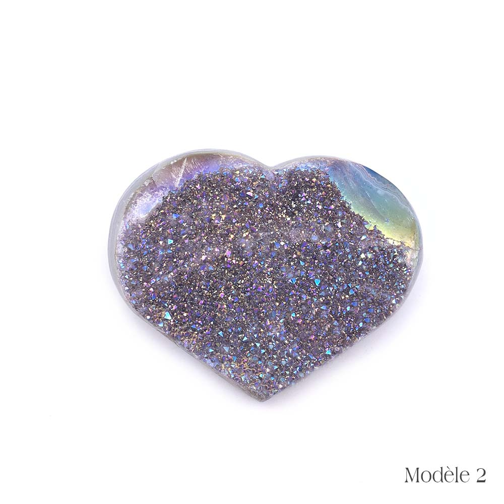 Coeur en Aqua Aura