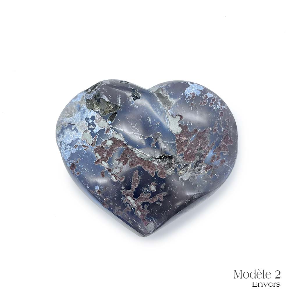 Coeur en Aqua Aura