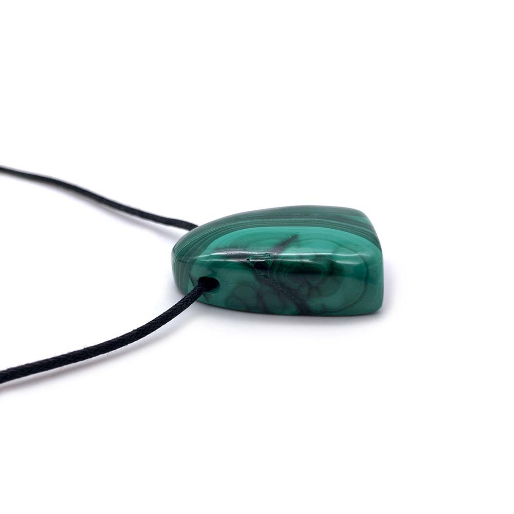 Pendentif Malachite - Perlite