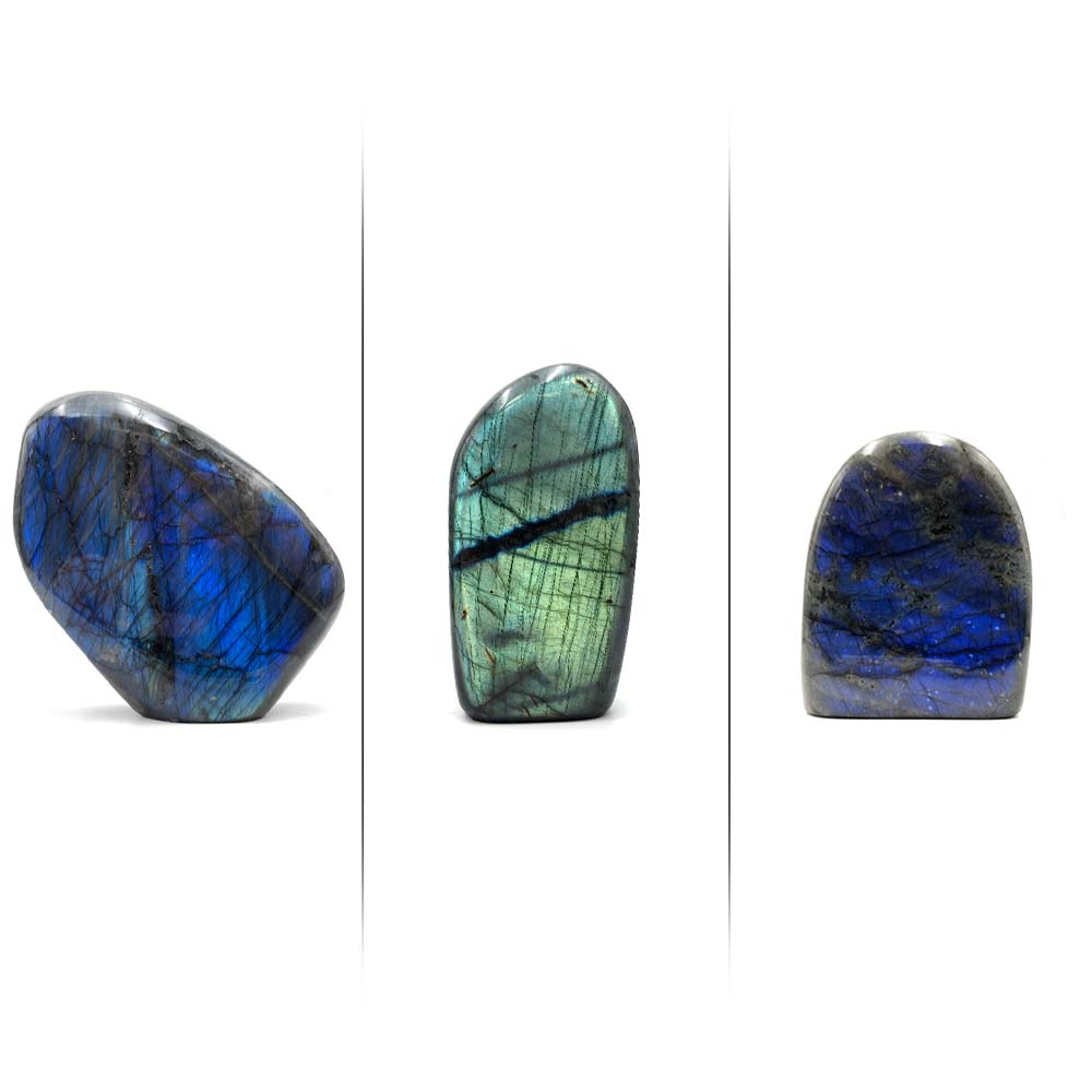 Labradorite Forme Libre de Qualité Extra