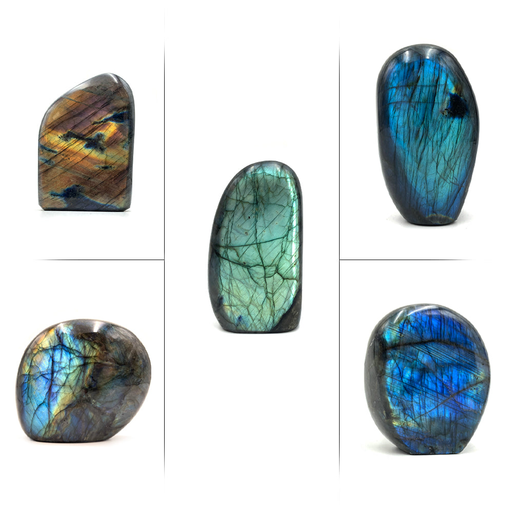 Labradorite Forme Libre de Qualité Extra