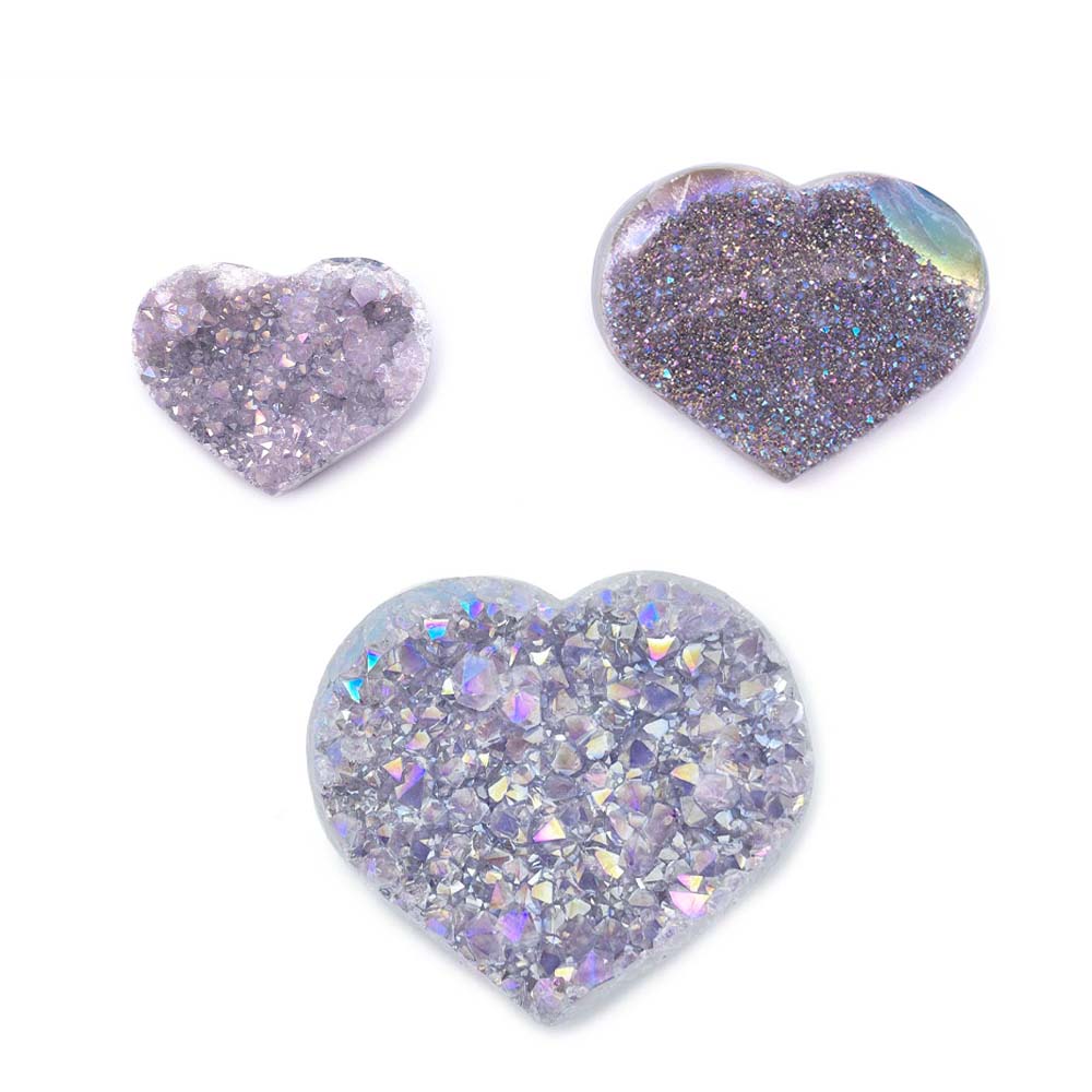 Coeur en Aqua Aura