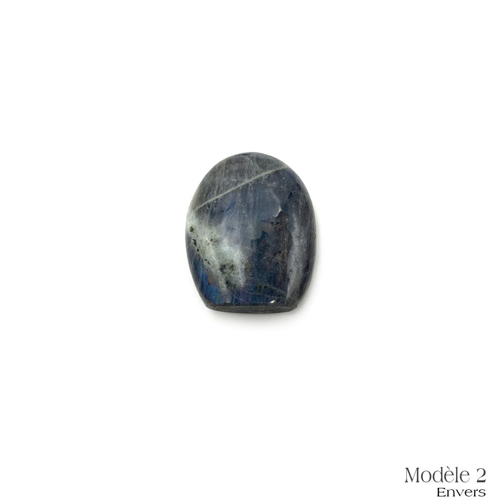 Labradorite Violette / Rose Forme Libre de Qualité Extra