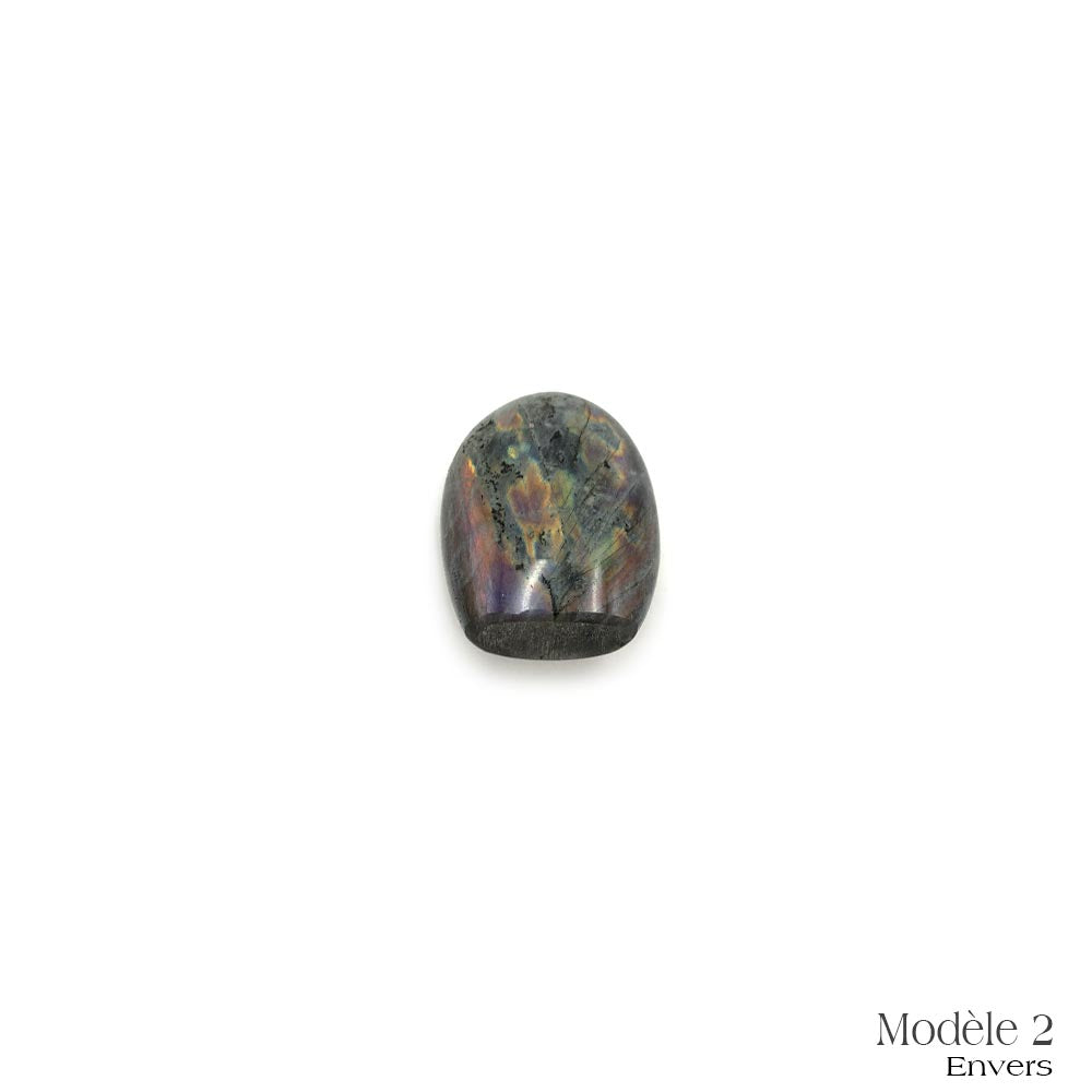 Labradorite Violette / Rose Forme Libre de Qualité Extra