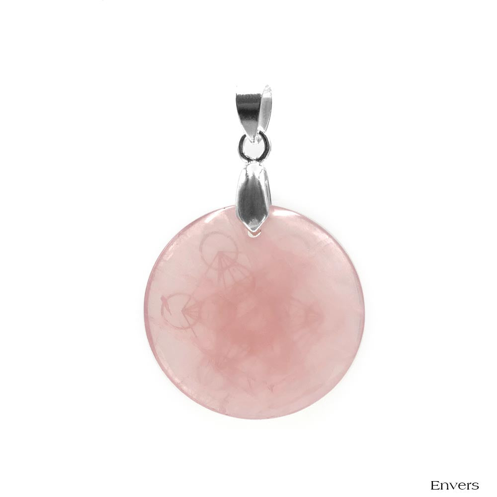 Pendentif Talisman Cube de Métatron en Pierres Naturelles