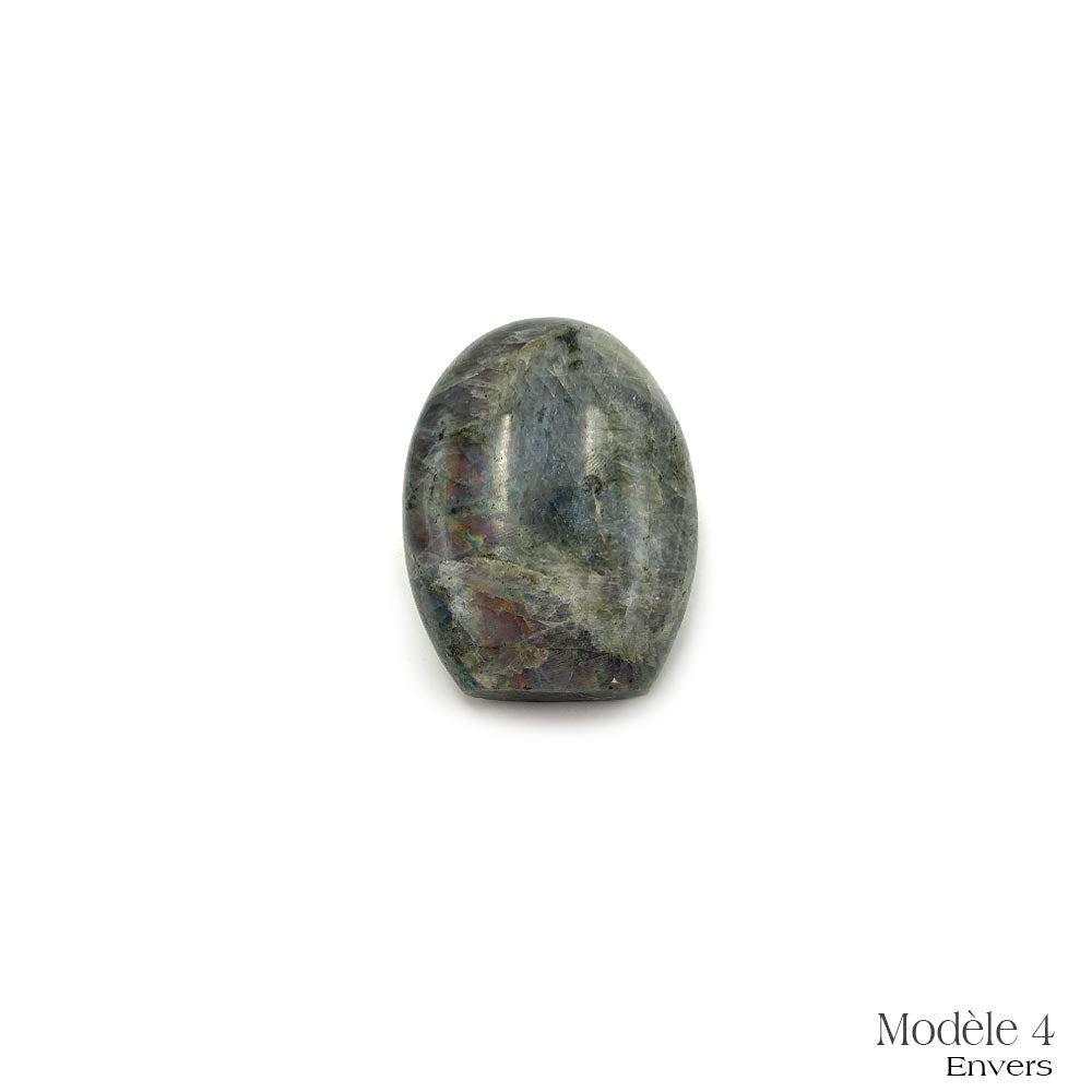 Labradorite Violette / Rose Forme Libre de Qualité Extra