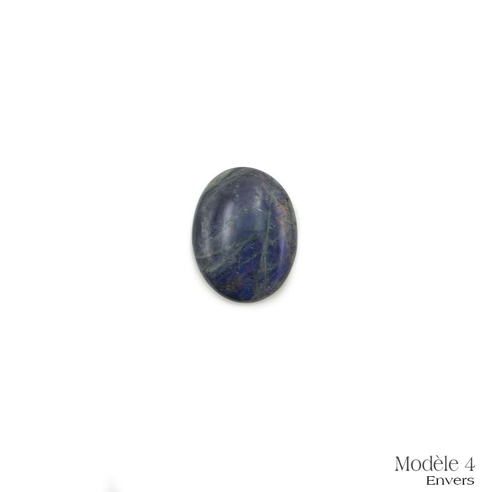 Labradorite Violette / Rose - Galet