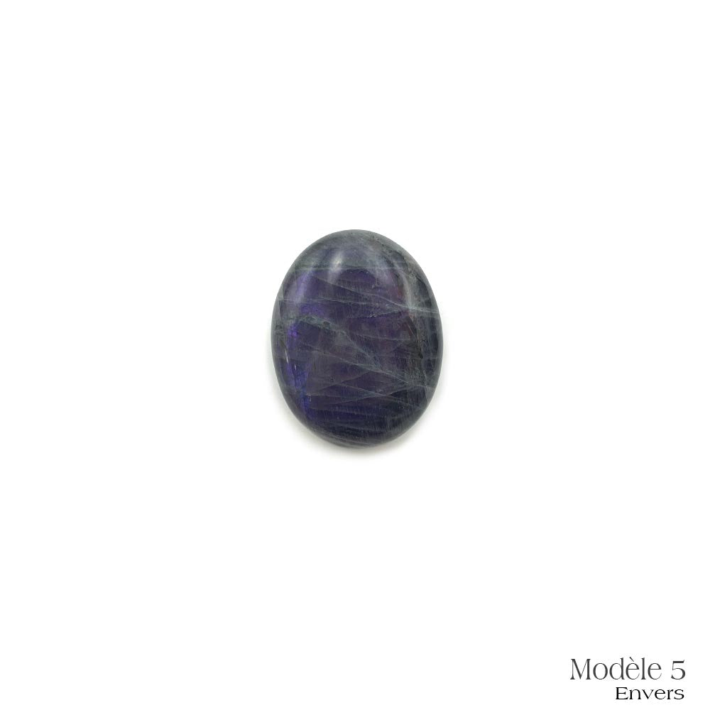 Labradorite Violette / Rose - Galet