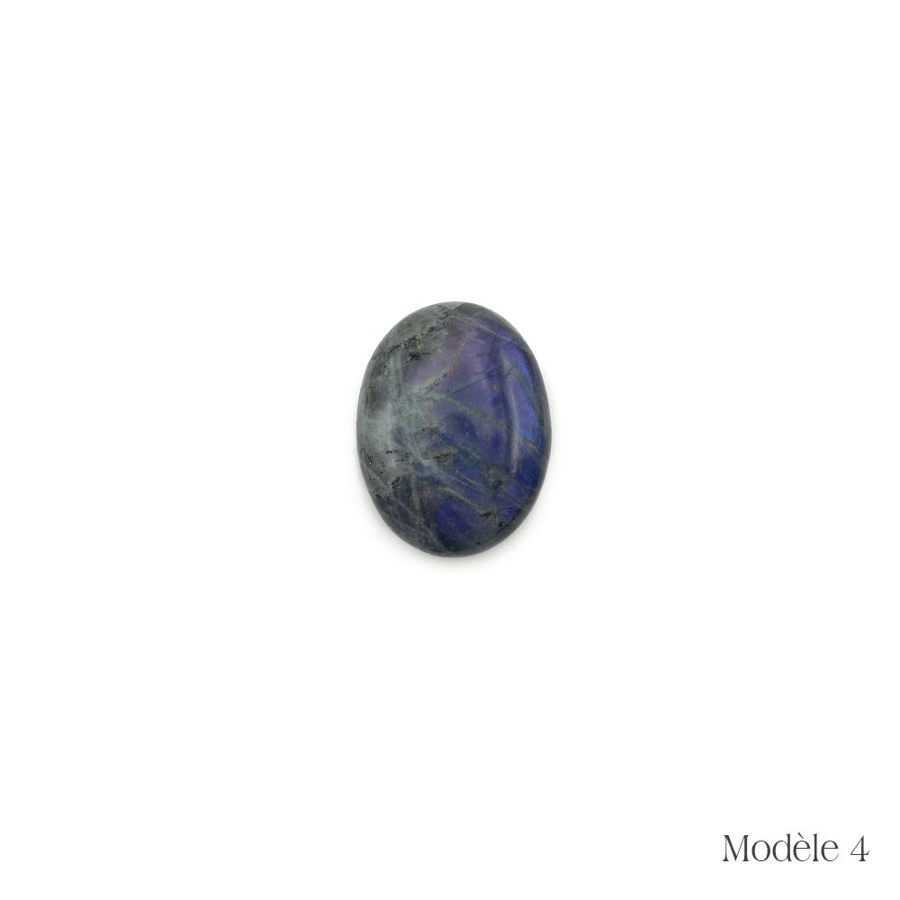 Labradorite Violette / Rose - Galet