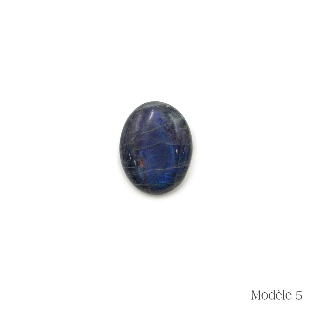 Labradorite Violette / Rose - Galet