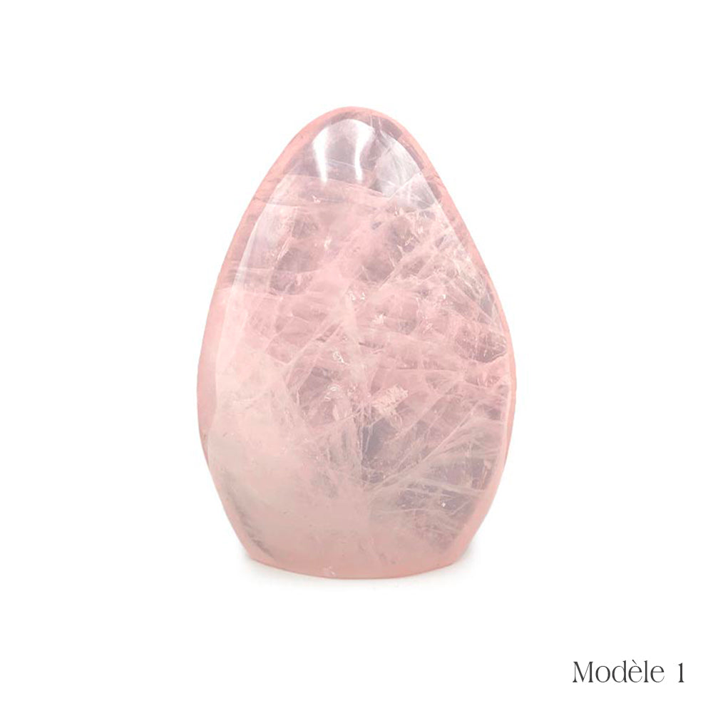 Quartz Rose Forme Libre