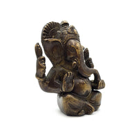 Statue Ganesh en bronze - 11 cm