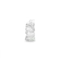 Statue Ganesh taillée à la main en Cristal de Roche - 3 cm