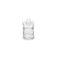 Statue Ganesh taillée à la main en Cristal de Roche - 3 cm