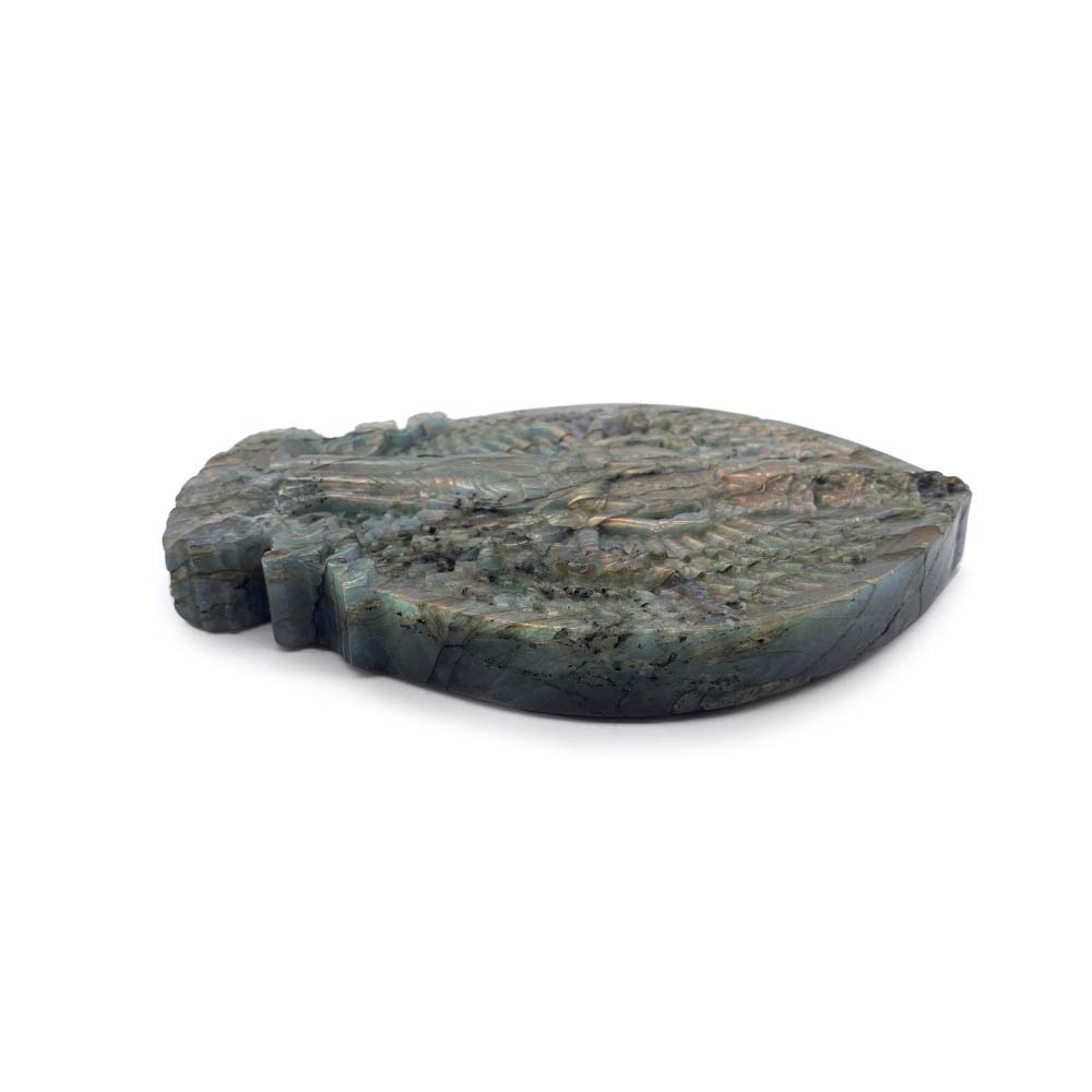 Guan Yin en Labradorite