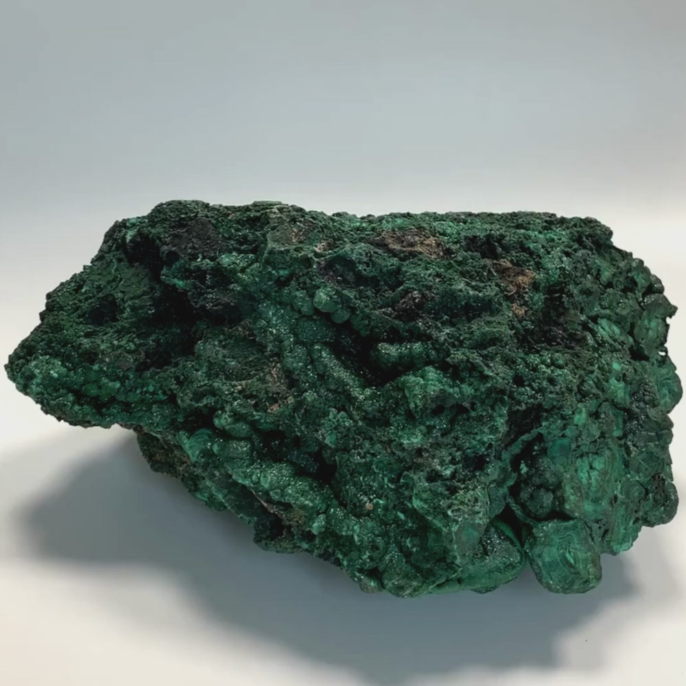 Malachite - Stalactite Brut - 22,5 cm