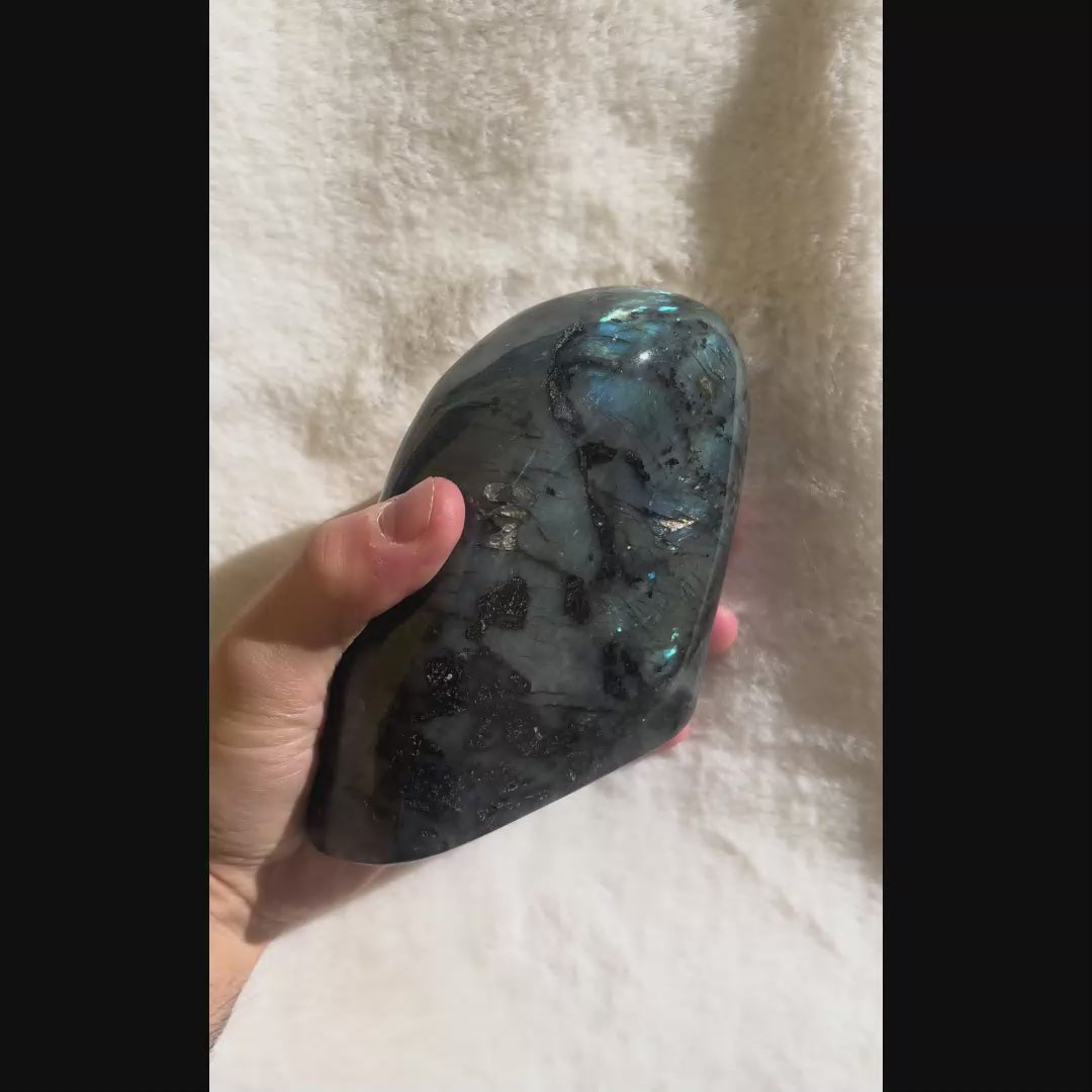 Labradorite Forme Libre de Qualité Extra