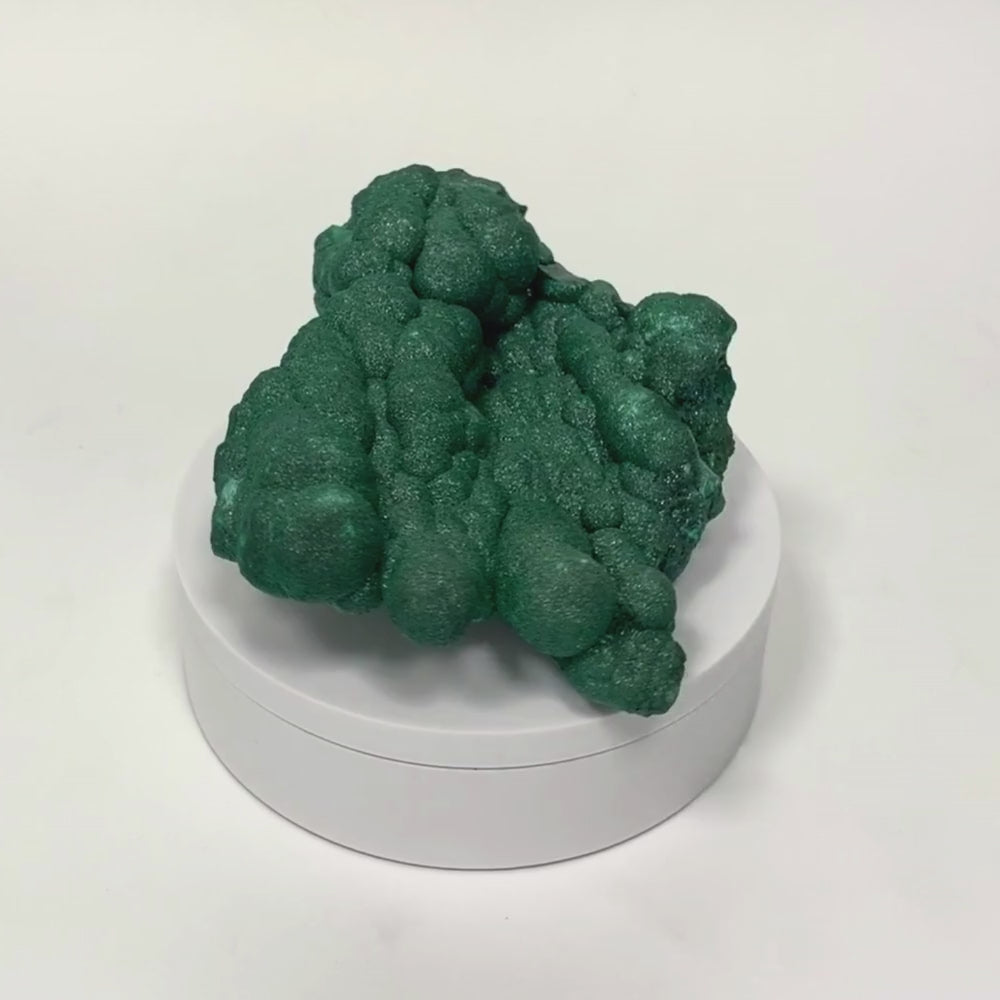 Malachite - Stalactite Brut -16,5 cm
