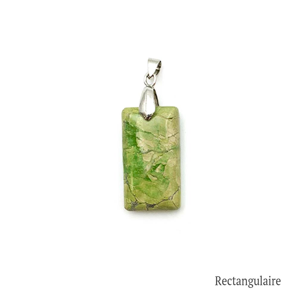 Pendentif Serpentine - Lizardite