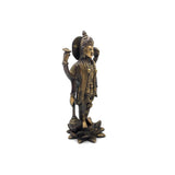 Statue Vishnou en bronze - 22 cm