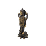 Statue Vishnou en bronze - 22 cm