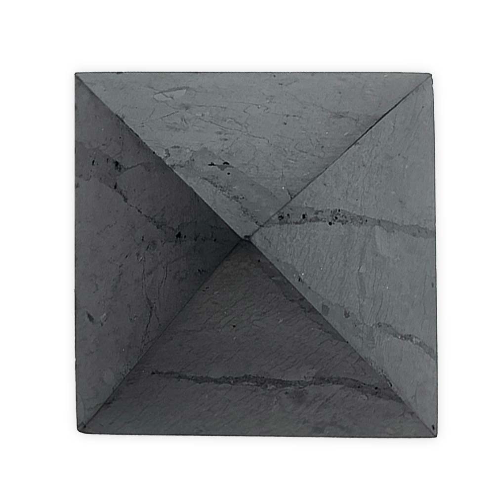 Pyramide en Shungite Mate - 10 cm