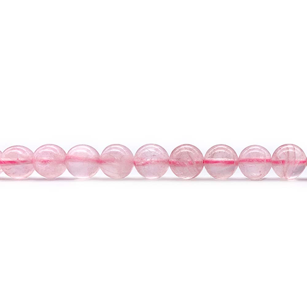 Fil de Perles en Quartz Rose