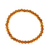 Bracelet en Ambre Véritable de la Baltique - Perle Ronde