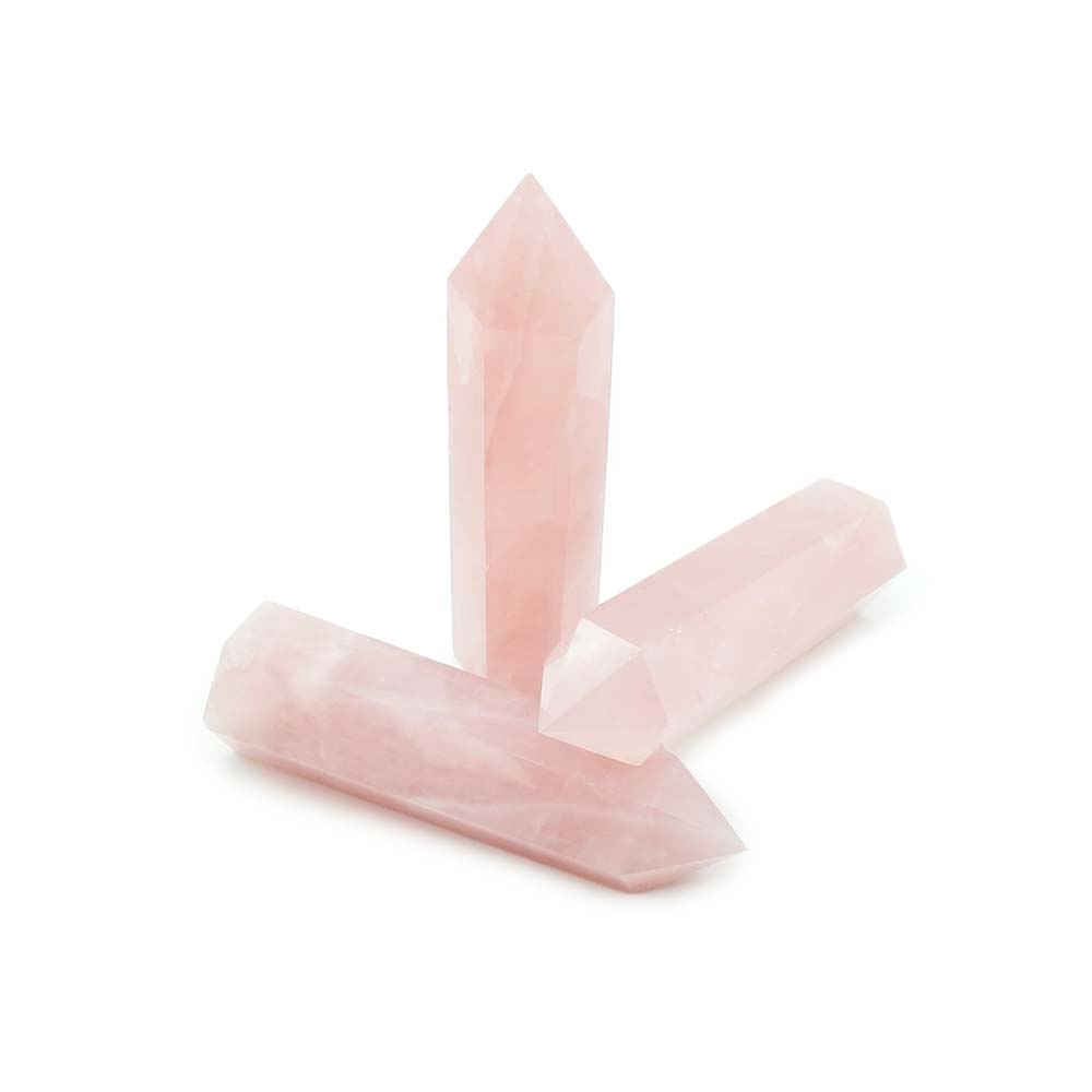 Obélisque en Quartz Rose