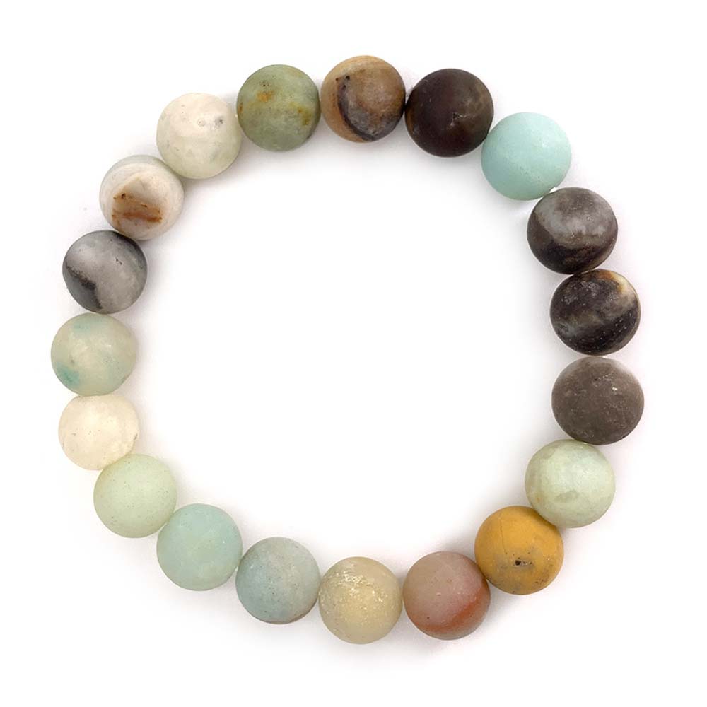 Bracelet en Amazonite Multicolore