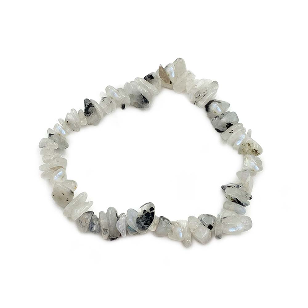 Bracelet Labradorite Blanche / Péristérite